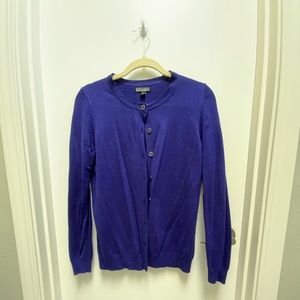 Blue Cardigan w/ Glitter Detail